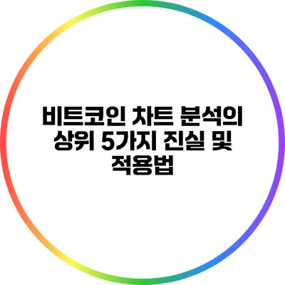 비트코인 차트 분석의 상위 5가지 진실 및 적용법